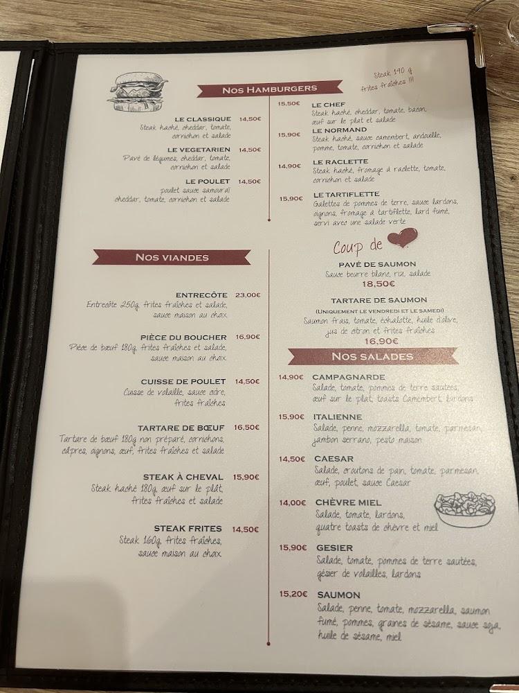 Le Coq Enchainé - Menu Image 3